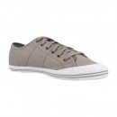 Le Coq Sportif Grandville Twill Gris - Chaussures Baskets Basses Femme Soldes